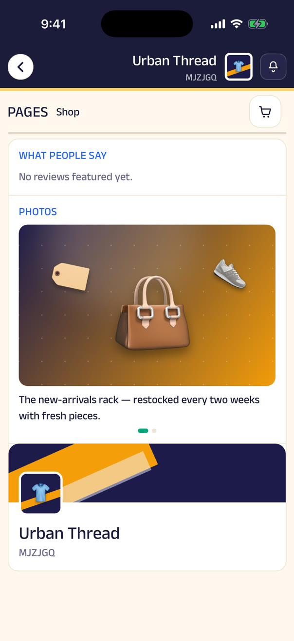 Your orders — delivery, pickup, paid